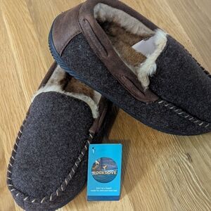 Men's Brown Slippers